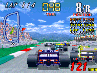 F-1 그랑프리 스타 화면