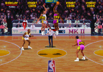 NBA 잼 화면