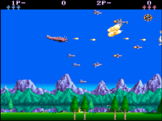 P-47 더 팬텀 파이터 화면