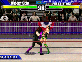 WWF 레슬매니아 화면